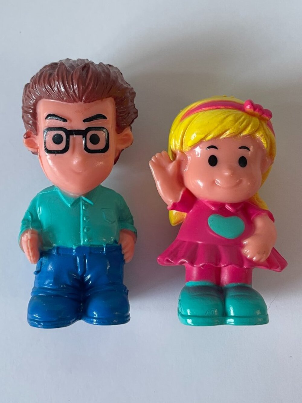 Fisher Price Little People Big Helpers House Replacement Figures Dad & Girl